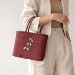 Banana Fiber Handcrafted Bag - Image 3