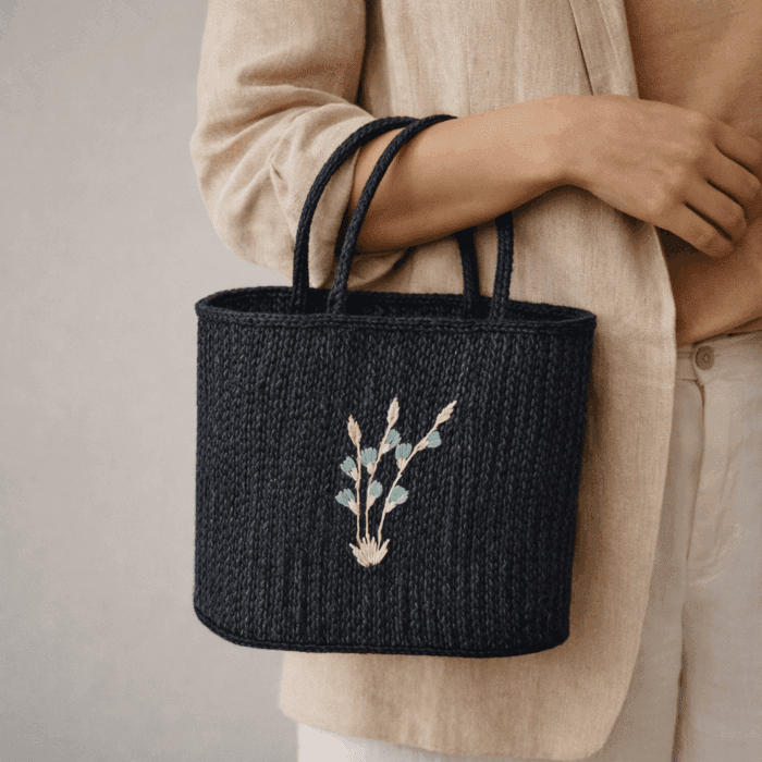 Banana Fiber Handcrafted Bag - Image 3