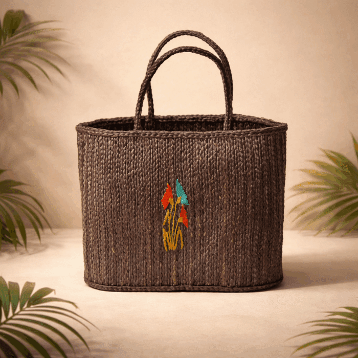 16(93) Banana Fiber Handcrafted Bag - Image 1