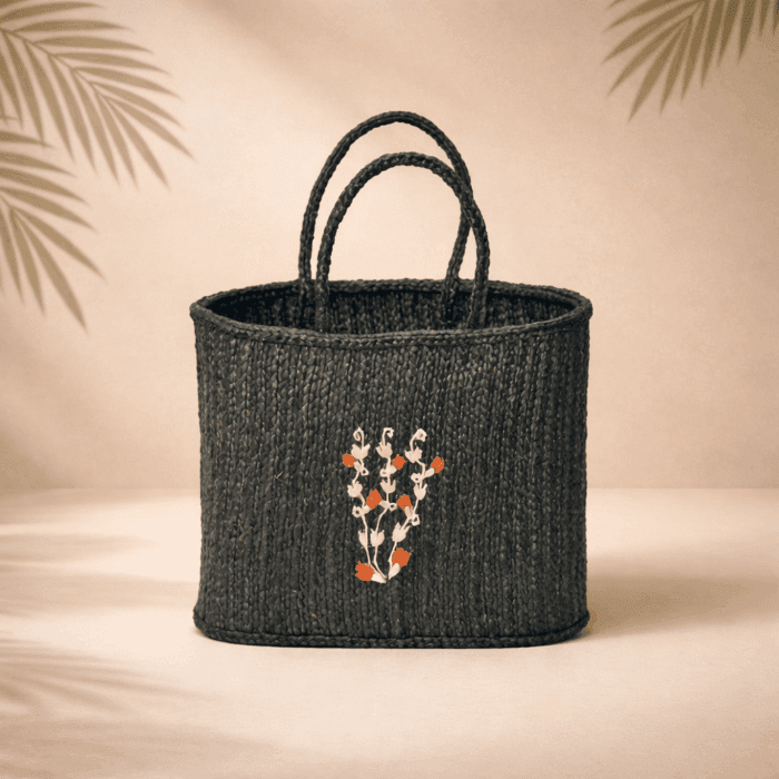 19(103) Banana Fiber Handcrafted Bag - Image 1