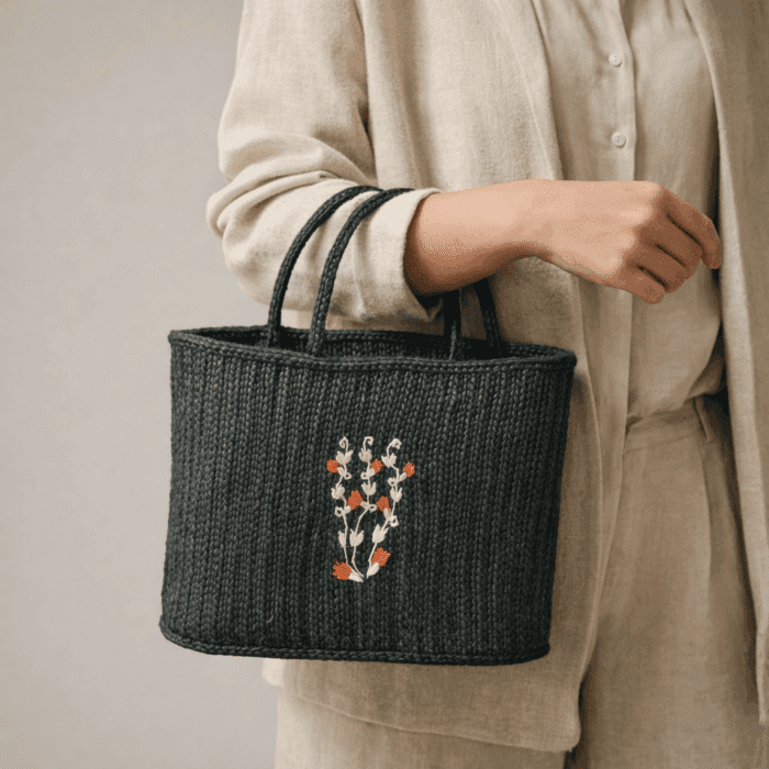 Banana Fiber Handcrafted Bag - Image 3