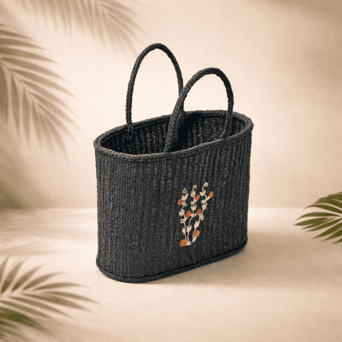 20(105) Banana Fiber Handcrafted Bag - Image 1