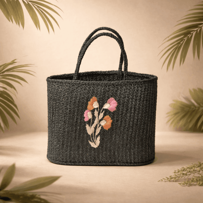 21(106) Banana Fiber Handcrafted Bag - Image 1