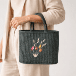 Banana Fiber Handcrafted Bag - Image 3