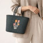 Banana Fiber Handcrafted Bag - Image 3