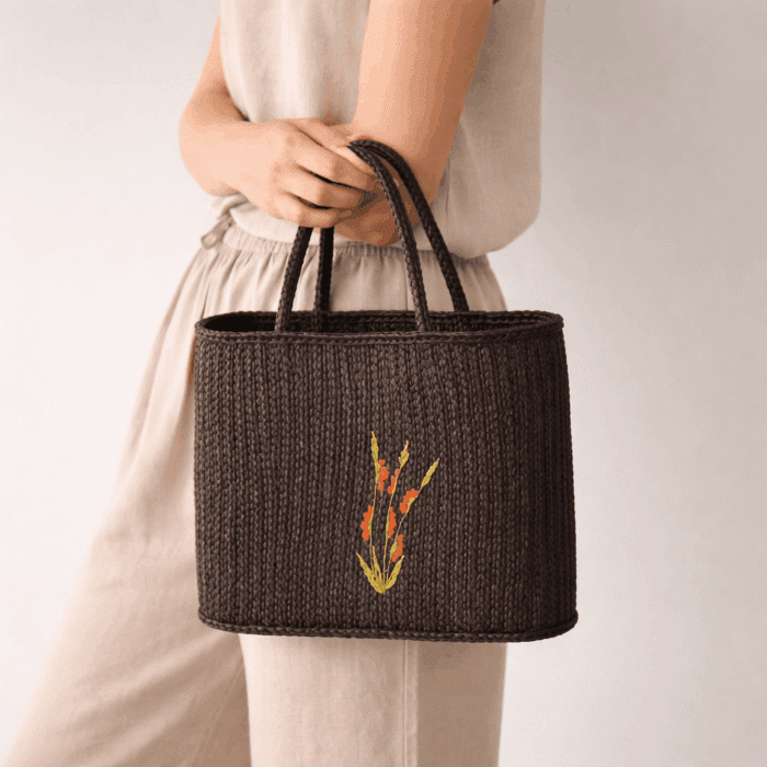 Banana Fiber Handcrafted Bag - Image 3
