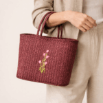 Banana Fiber Handcrafted Bag - Image 3