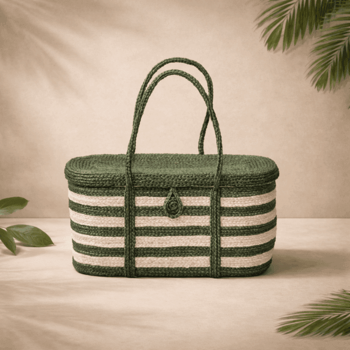 34(146) Banana Fiber Handcrafted Bag - Image 1