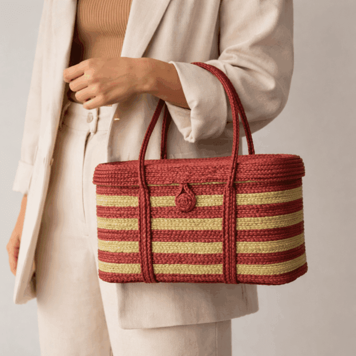 Banana Fiber Handcrafted Bag - Image 3