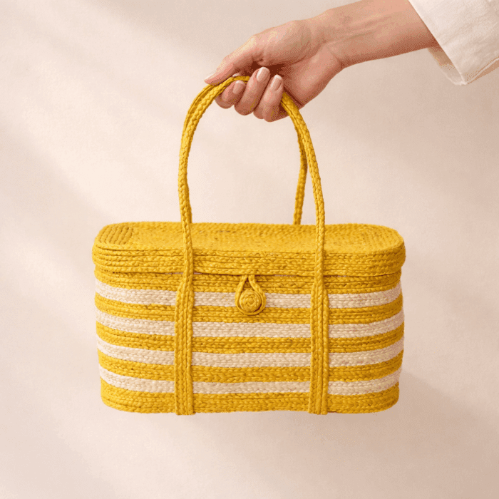 Banana Fiber Handcrafted Bag - Image 2