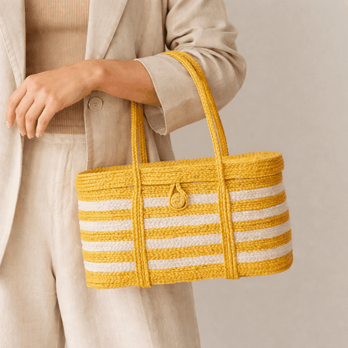 Banana Fiber Handcrafted Bag - Image 3