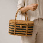 Banana Fiber Handcrafted Bag - Image 3