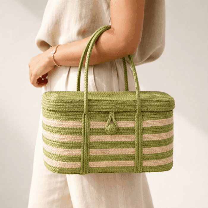 Banana Fiber Handcrafted Bag - Image 3