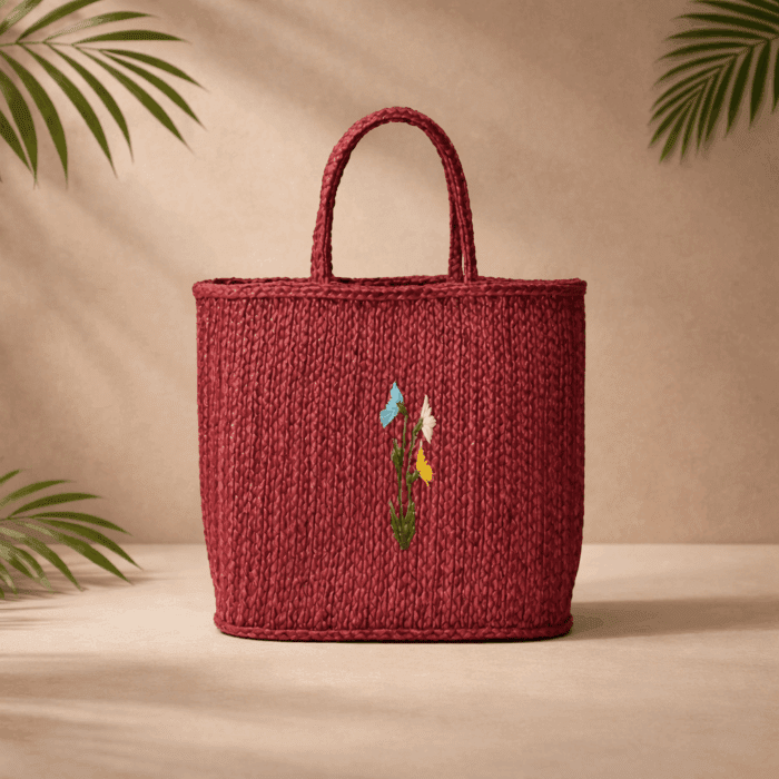 39 Banana Fiber Handcrafted Bag - Image 1