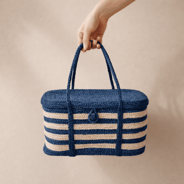 Banana Fiber Handcrafted Bag - Image 2