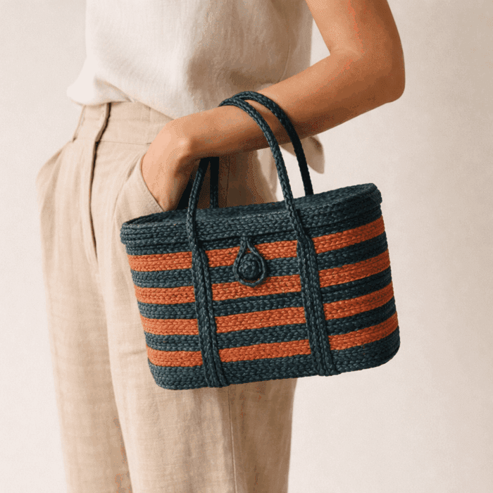 Banana Fiber Handcrafted Bag - Image 3