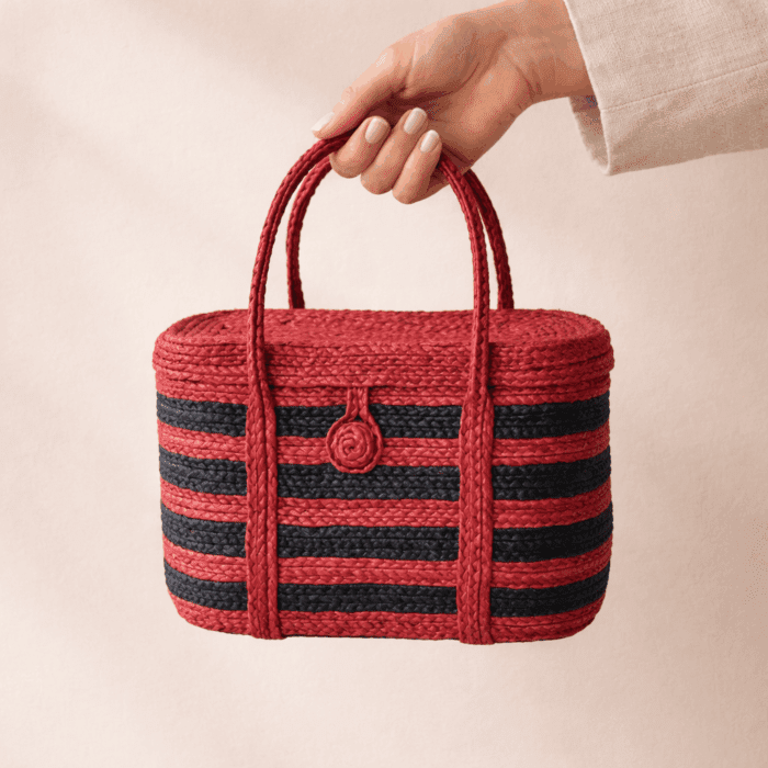 Banana Fiber Handcrafted Bag - Image 2