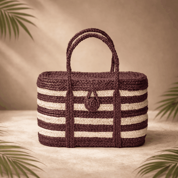46(191) Banana Fiber Handcrafted Bag - Image 1