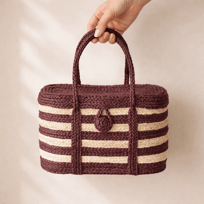 Banana Fiber Handcrafted Bag - Image 2