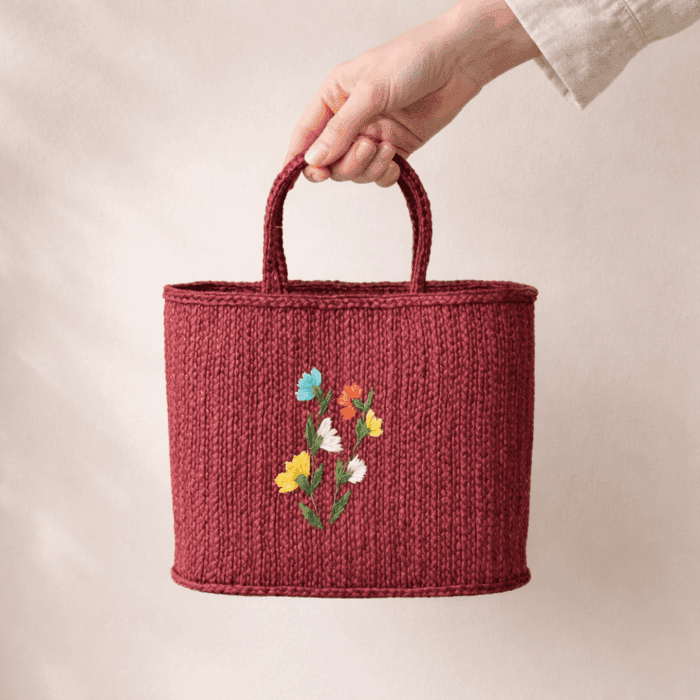 Banana Fiber Handcrafted Bag - Image 2