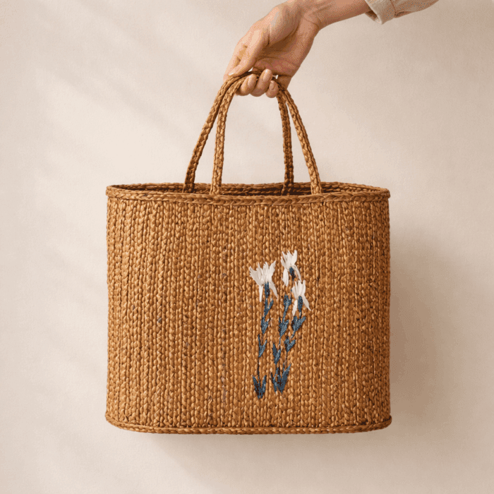 Banana Fiber Handcrafted Bag - Image 3