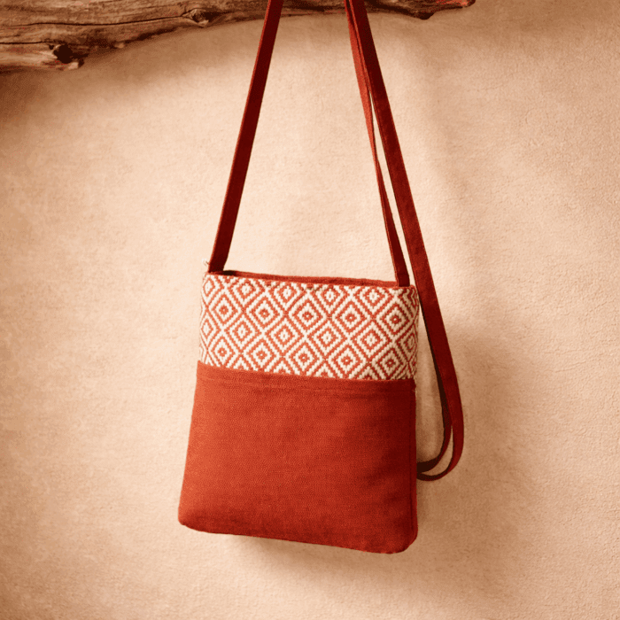 dbb5b914-3a37-4075-81d0-1ff440908271 Orange String Bag - Image 1
