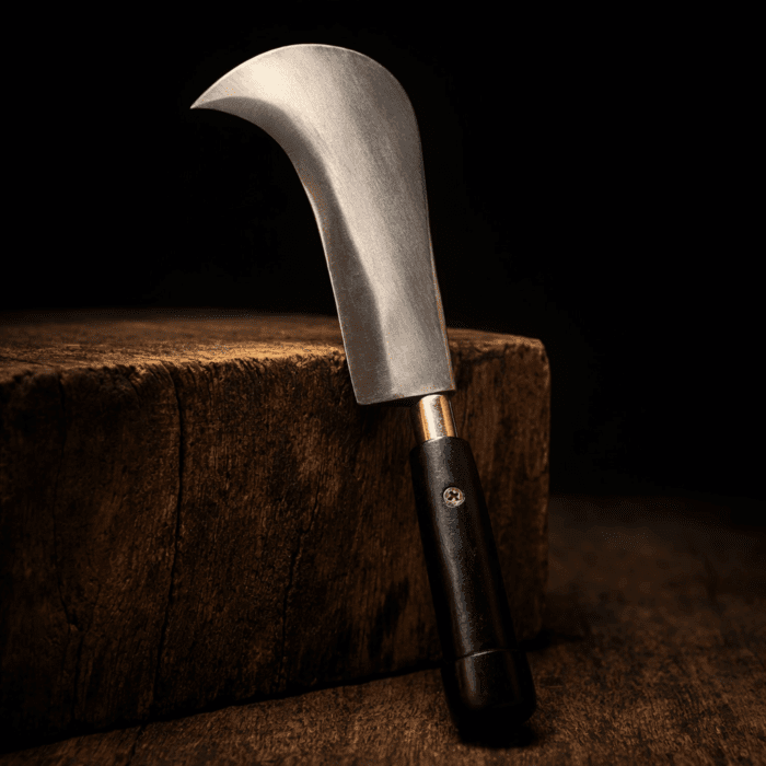 knife21(1) Leaf Spring Special Knife (Brass & Rosewood Handle) - Image 1