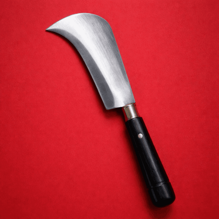 Leaf Spring Special Knife (Brass & Rosewood Handle) - Image 2