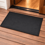 Handloom Cotton Check Door Mat - 20 x 30 Inches - Image 3