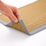 Handloom Cotton Door Mat (20 x 30 inches) - Image 3