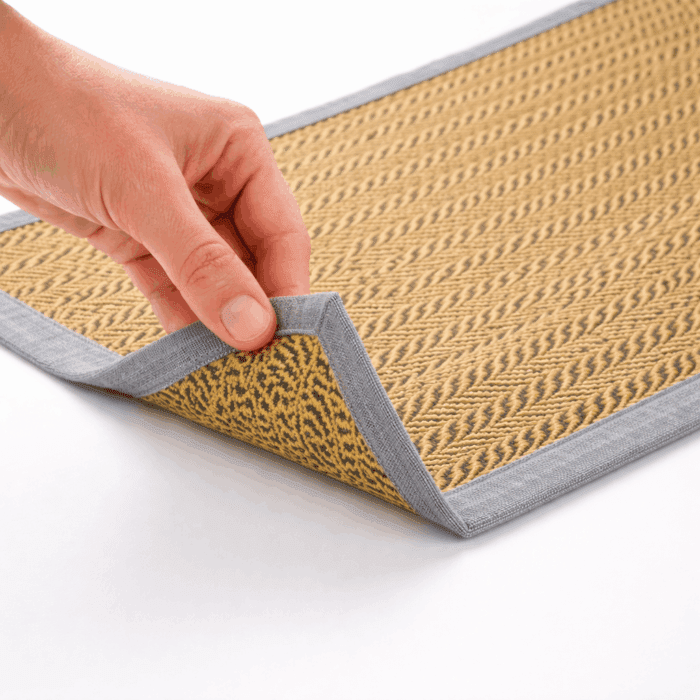Handloom Cotton Door Mat (20 x 30 inches) - Image 3
