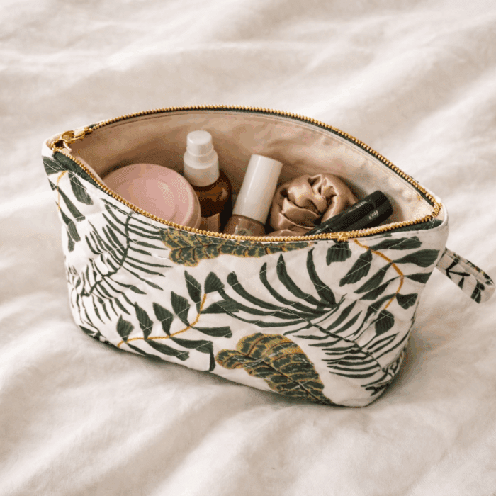 Multipurpose Floral Print Utility Pouch - Image 3