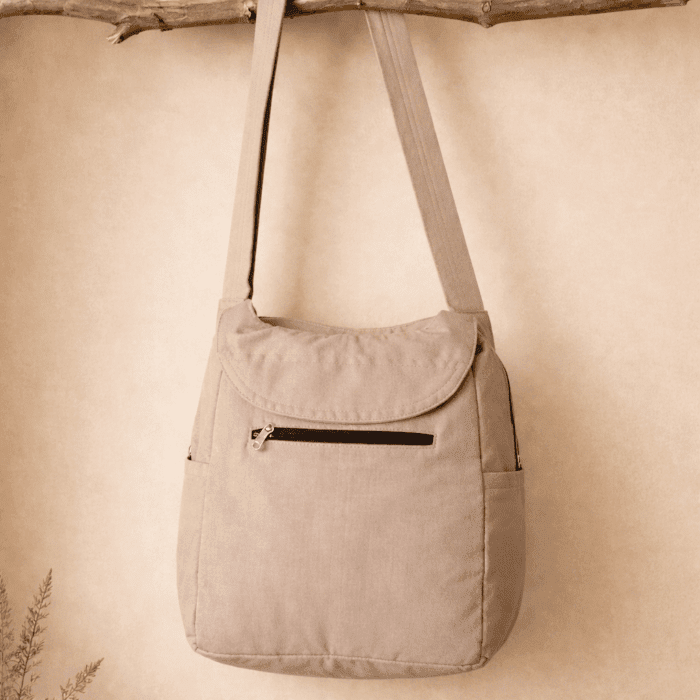 Everyday Light Peach Crossbody Bag - Image 2