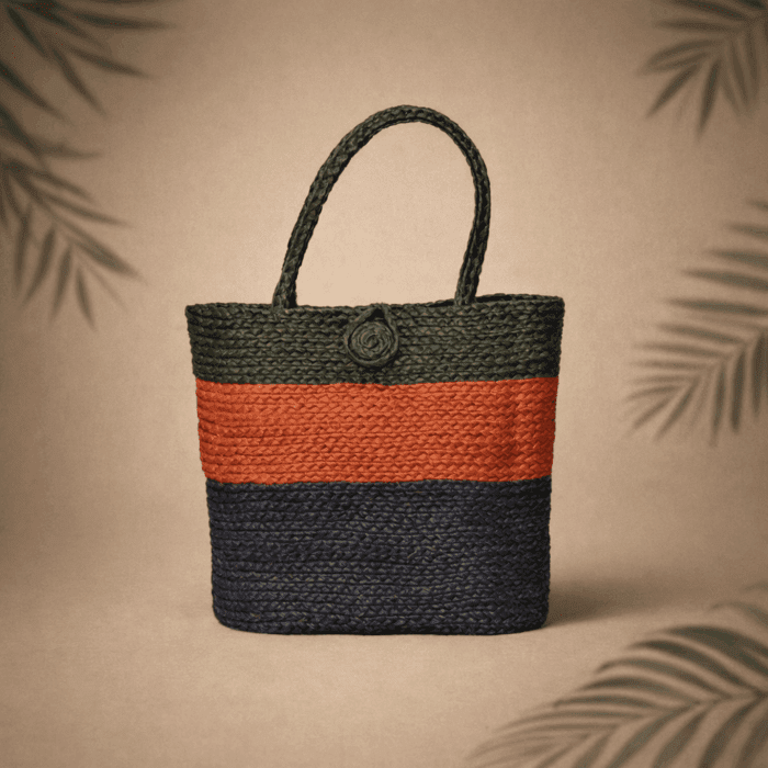 47(194) Banana Fiber Handcrafted Bag - Image 1
