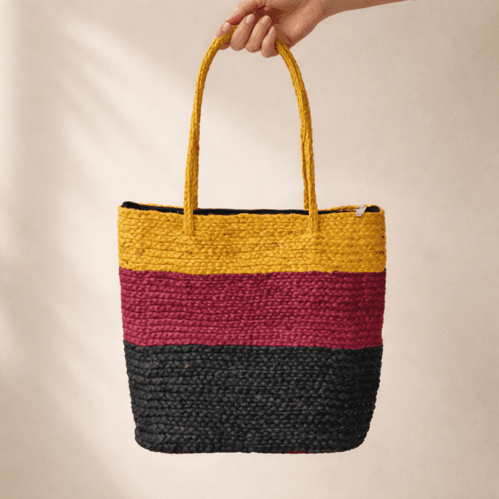 Banana Fiber Handcrafted Bag - Image 2