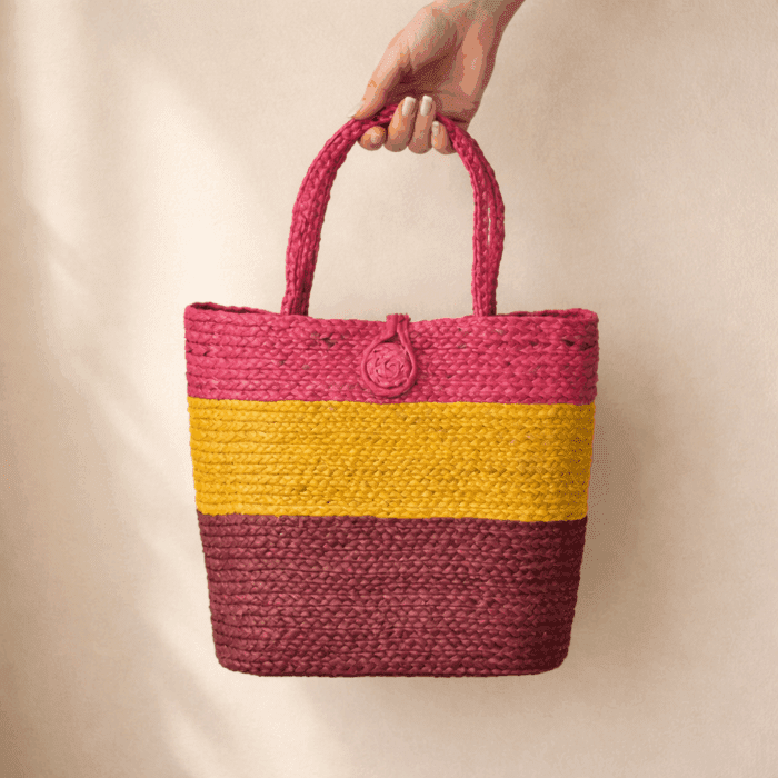 Banana Fiber Handcrafted Bag - Image 2
