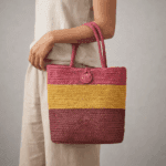 Banana Fiber Handcrafted Bag - Image 3