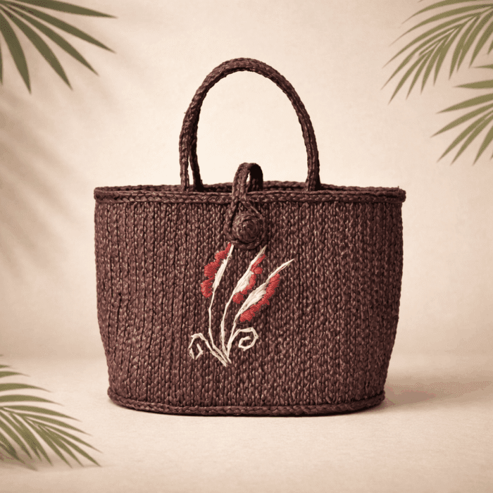 53(230) Banana Fiber Handcrafted Bag - Image 1