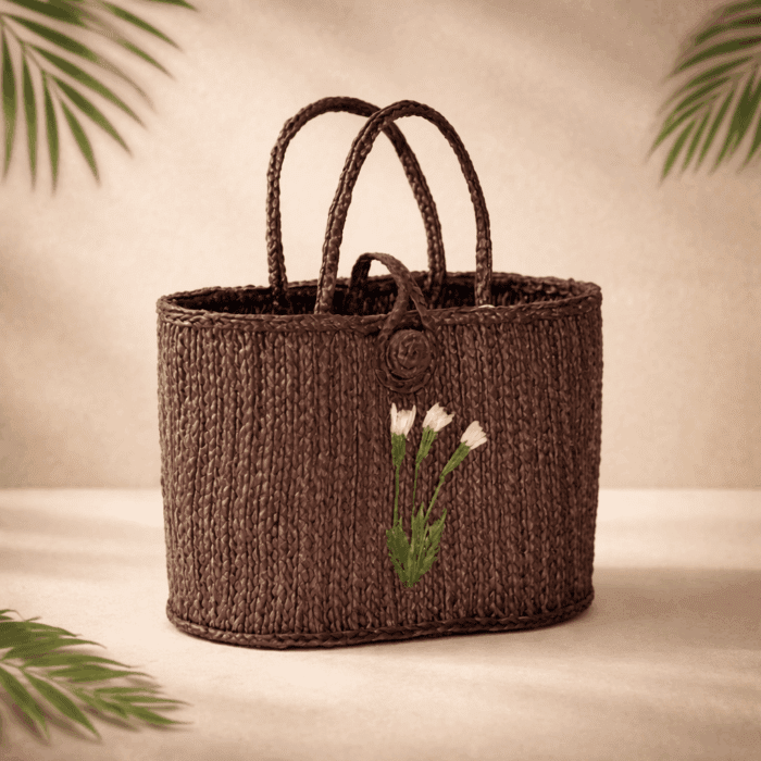 54(233) Banana Fiber Handcrafted Bag - Image 1