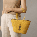 Banana Fiber Handcrafted Bag - Image 3