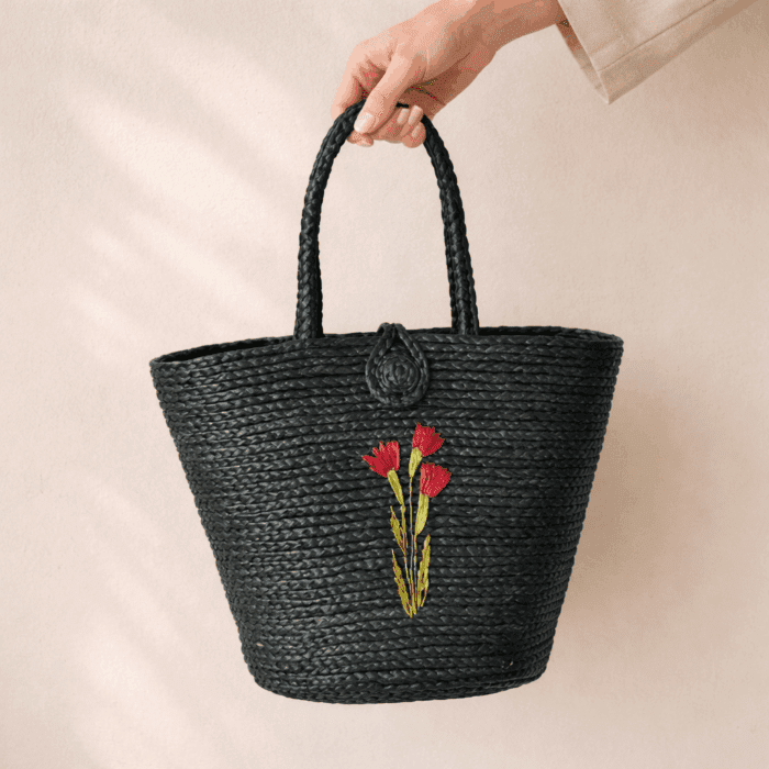 Banana Fiber Handcrafted Bag - Image 2