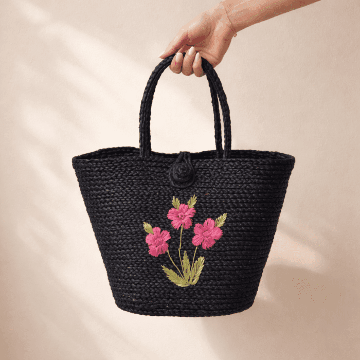 Banana Fiber Handcrafted Bag - Image 2