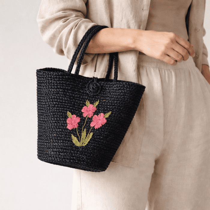 Banana Fiber Handcrafted Bag - Image 3