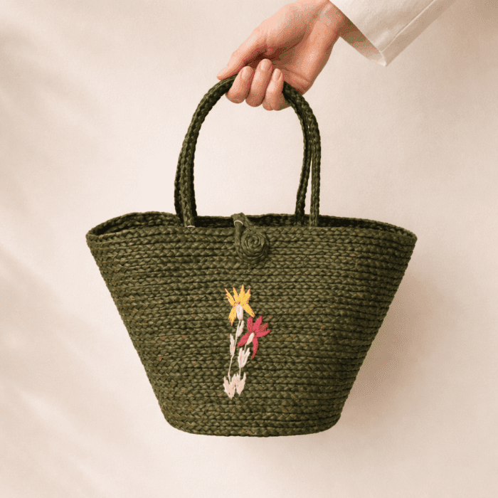 Banana Fiber Handcrafted Bag - Image 2