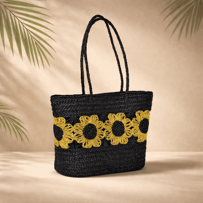 65(270) Banana Fiber Handcrafted Bag - Image 1