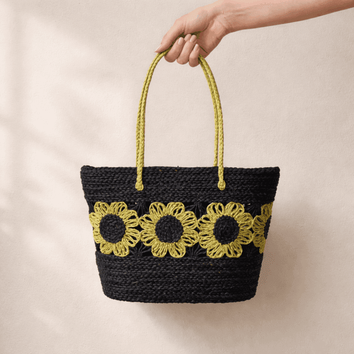 Banana Fiber Handcrafted Bag - Image 2