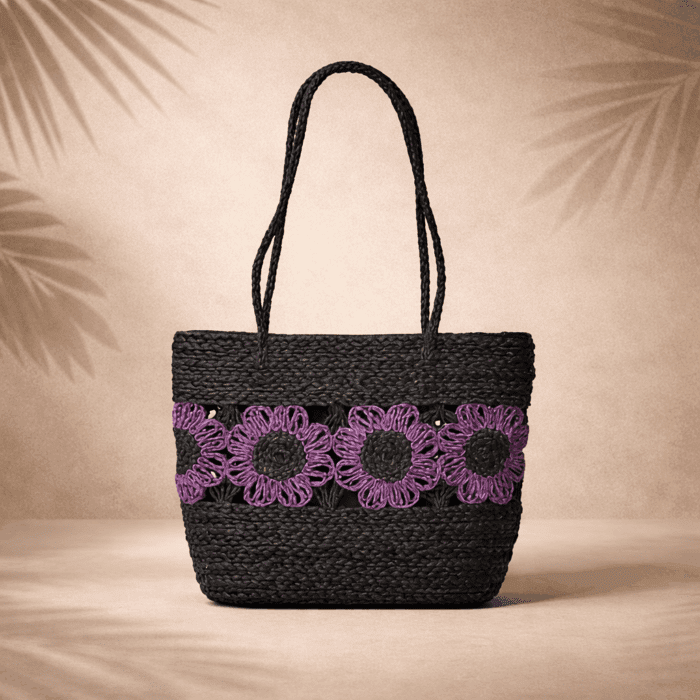 67(277) Banana Fiber Handcrafted Bag - Image 1