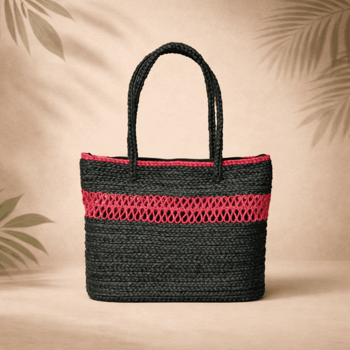 69(280) Banana Fiber Handcrafted Bag - Image 1