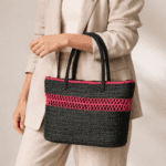 Banana Fiber Handcrafted Bag - Image 3