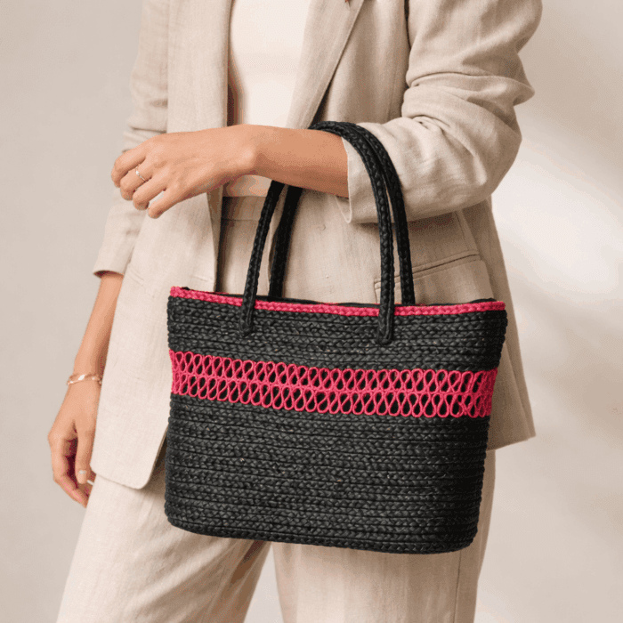 Banana Fiber Handcrafted Bag - Image 3